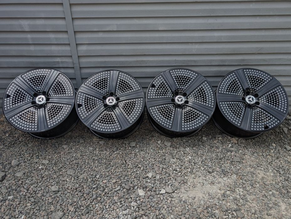 Комплект титанових дисків Mercedes 5/112 R20 5*112 20 ET50 EQE