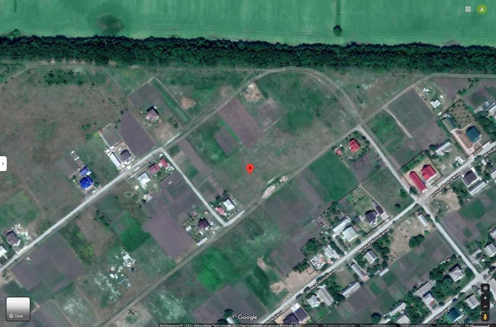 Продажа земельної ділянки 20 сот. Київська обл с.Мирне   10000$