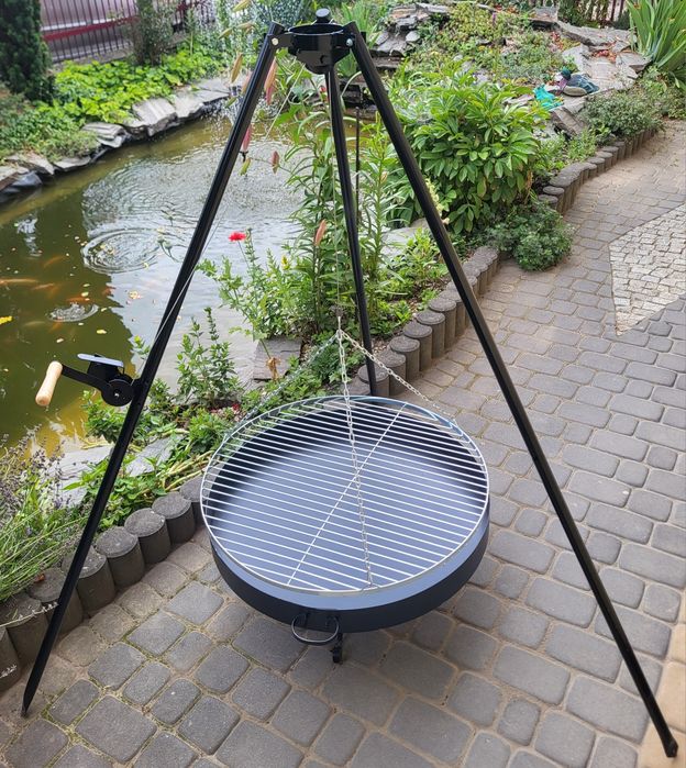Grill trójnóg grill ogrodowy gril