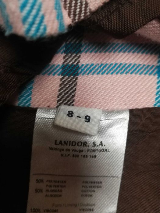 Saia lanidor kids tamanho 8-9