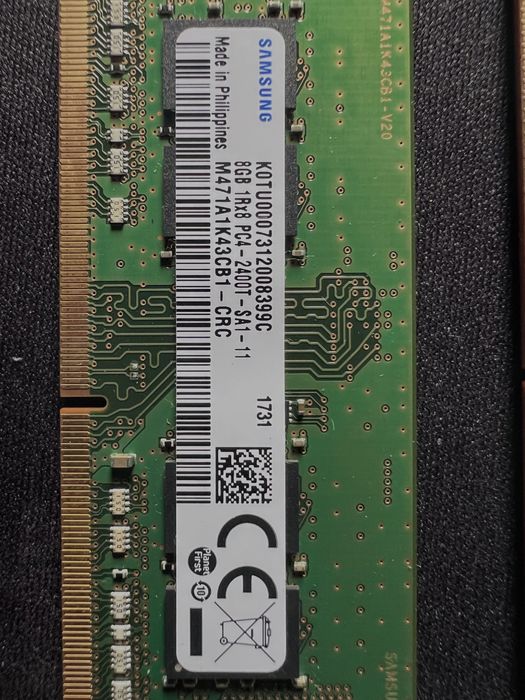 Gaming Two RAM memories 8 GB each for laptop or mini PC total 16 GB64171748352386120