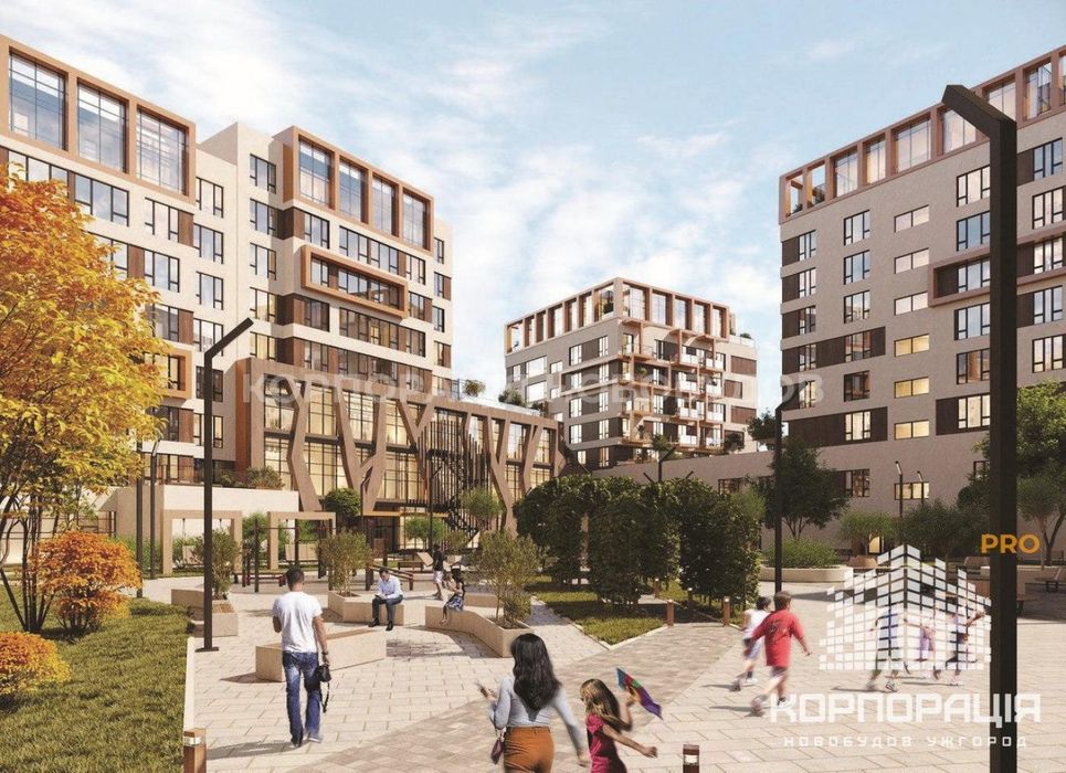 Терміновий продаж 1-км квартири, 42.2 м2, 2 пов, новобудова біля парку