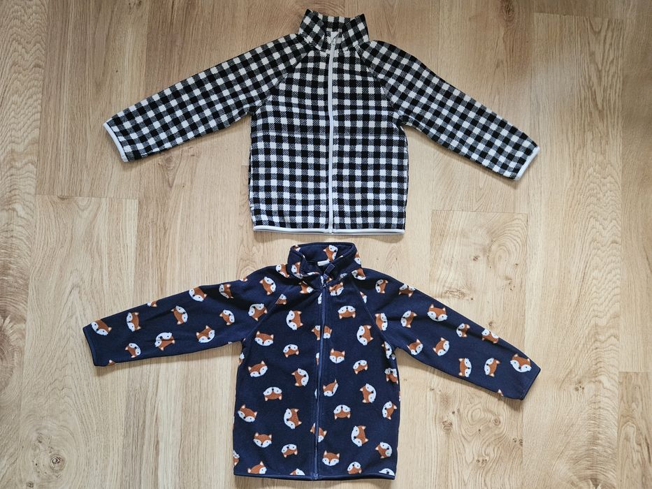 2 polary h&m liski i krata 98/104