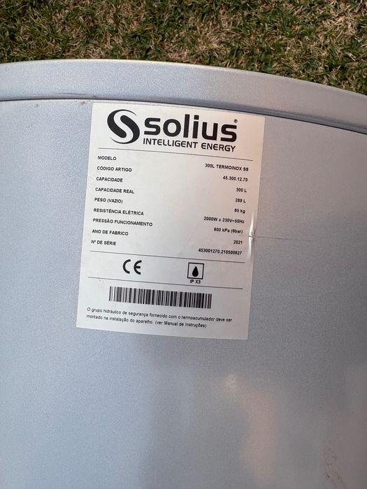 Termo acumulador elétrico 300L