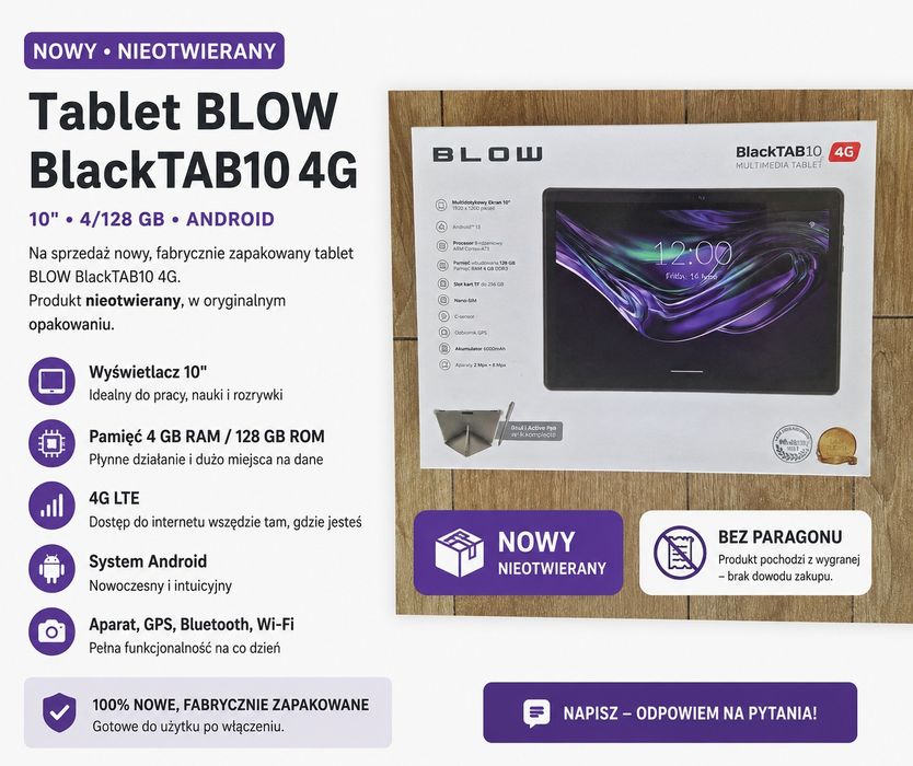 Tablet Blow nowy