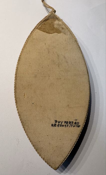 Lindo antigo registo com imagem de Santa Margarida Maria de Alacoque