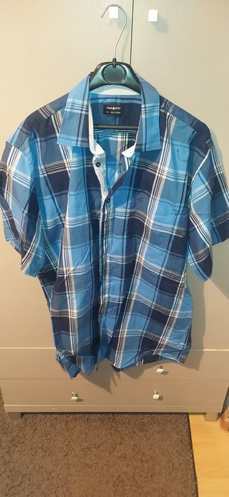 Pre end Koszula męska krótki rękaw