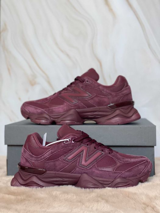‼️БЕЗ ПЕРЕДОПЛАТИ‼️ New Balance 9060 Burgundy кросівки Нью Беланс 9060 бордові 36-41