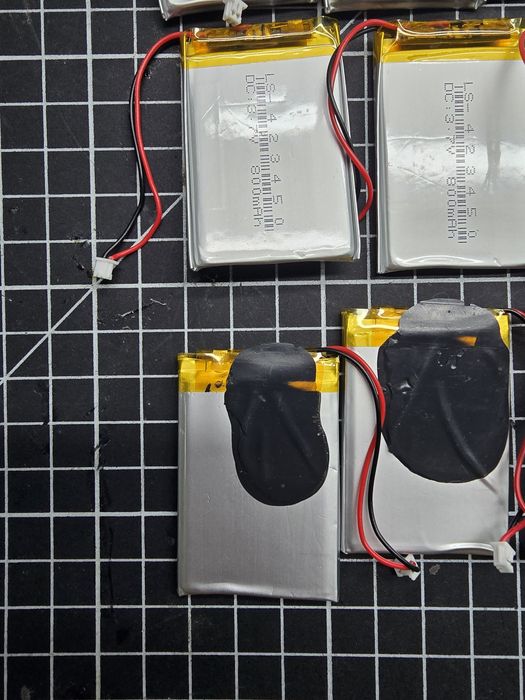 LiPo 800 mAh, 3,7V, 4,2x33x50мм LiPower акумулятор літій-полімерний LP