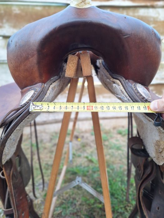 Siodlo westernowe Continental, szerokie,