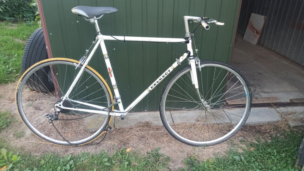 Kolarzówka ostre koło Peugeot rower szosowy simplex