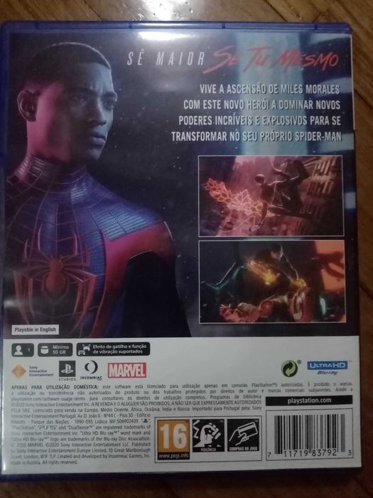 SPIDER-MAN - Miles Morales - Jogo PS5