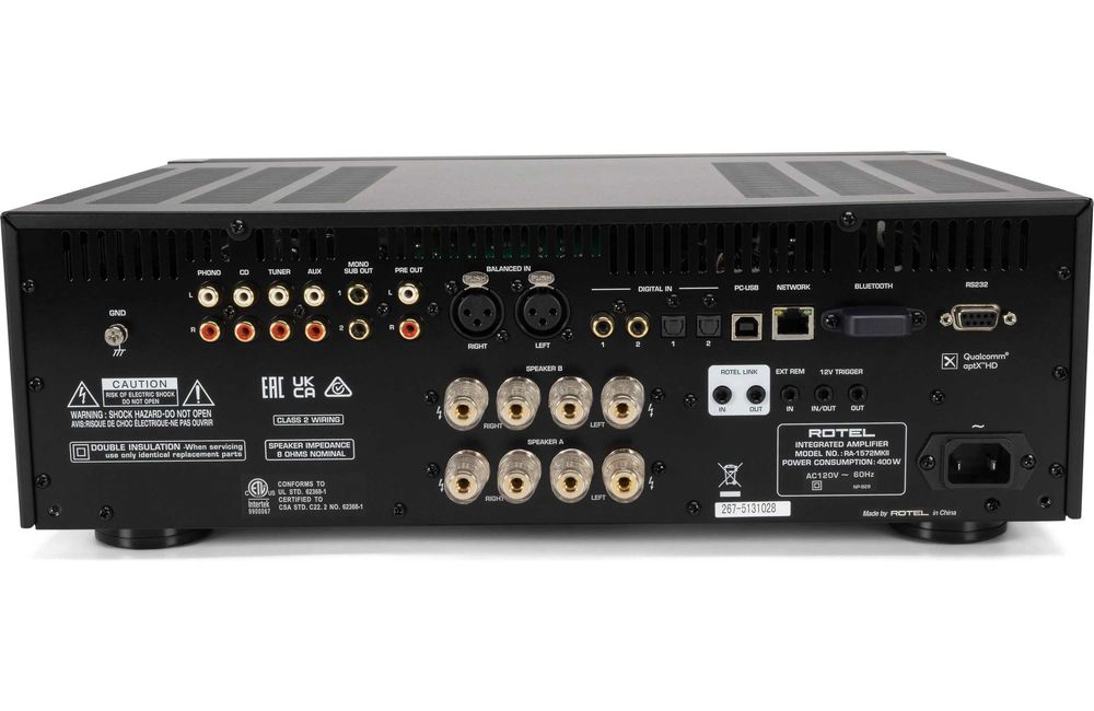 Стерео підсилювач Rotel RA-1572 MKII/RA-1592 нові