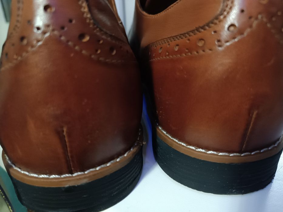 Мужские кожаные туфли Ikos, броги