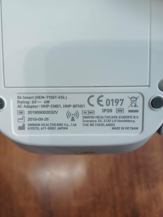 Ciśnieniomierz naramienny Omron X4  Smart Bluetooth