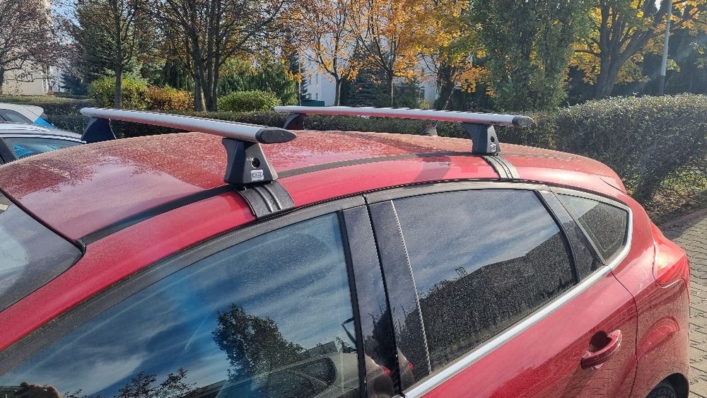 Bagażnik dachowy do Ford Fucus Hatchback MK3i uchwyty na rowery