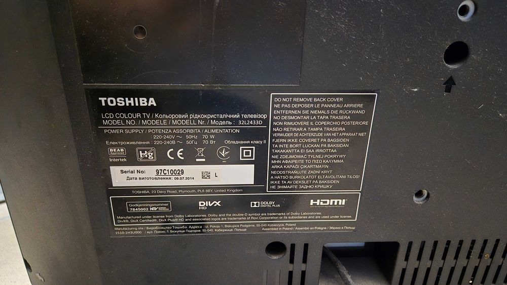 Telewizor Toshiba 32 cale