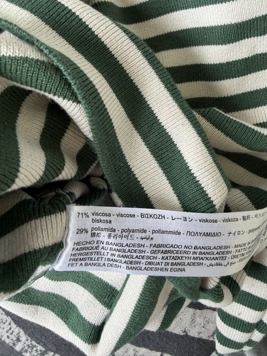Golf w paski o krótszym kroju zara S