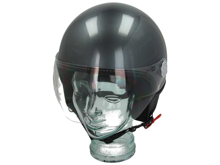 VESPA Kask Otwarty Visor 3.0 Grey Titanium L