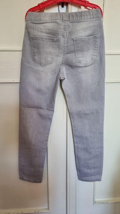 Leginsy jeansowe długa nogawka rozm. 122 firmy  H&M