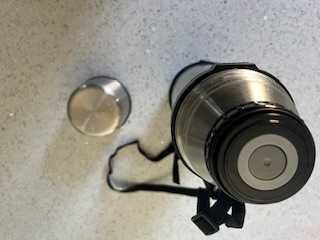 Garrafa termos de aço inox