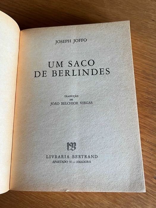 Um saco de berlindes     JOSEPH JOFFO