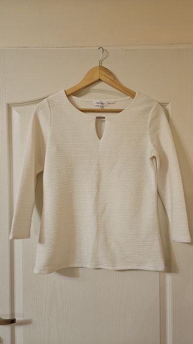 Bluzka Calvin Klein S ecru