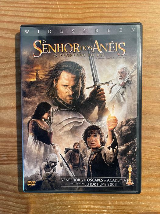 DVD - O Senhor dos Anéis - O Regresso do Rei (portes grátis)