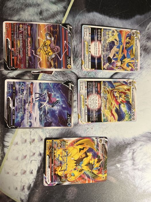 Karty pokémon 5 sztuk