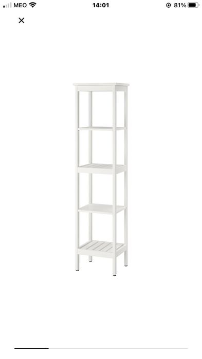 Estante Hemnes Ikea branca