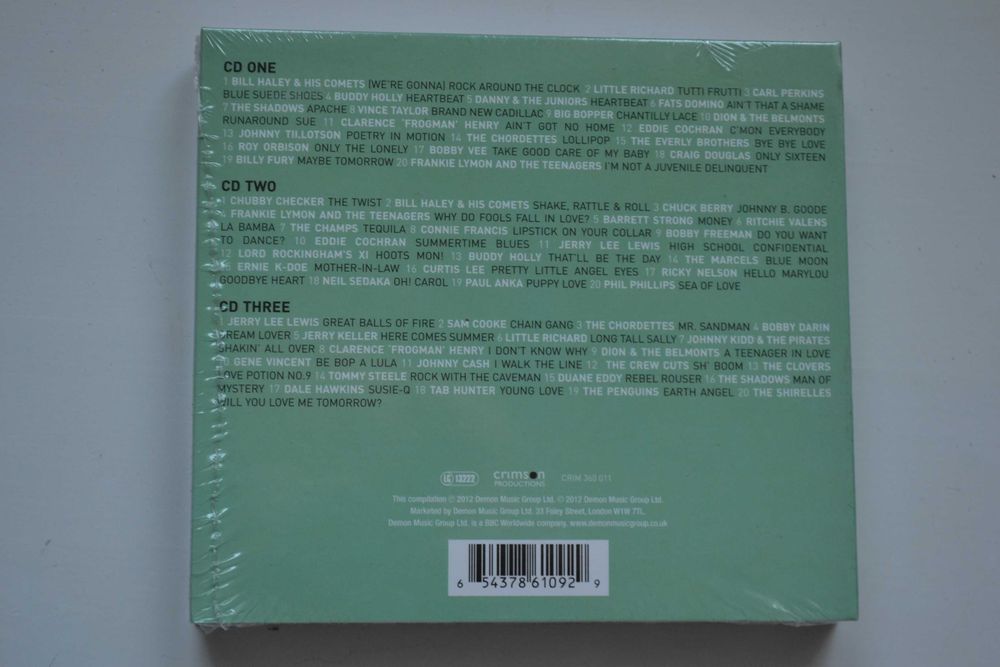 Rock'n'Roll  Jukebox 3 CD Nowy w folii