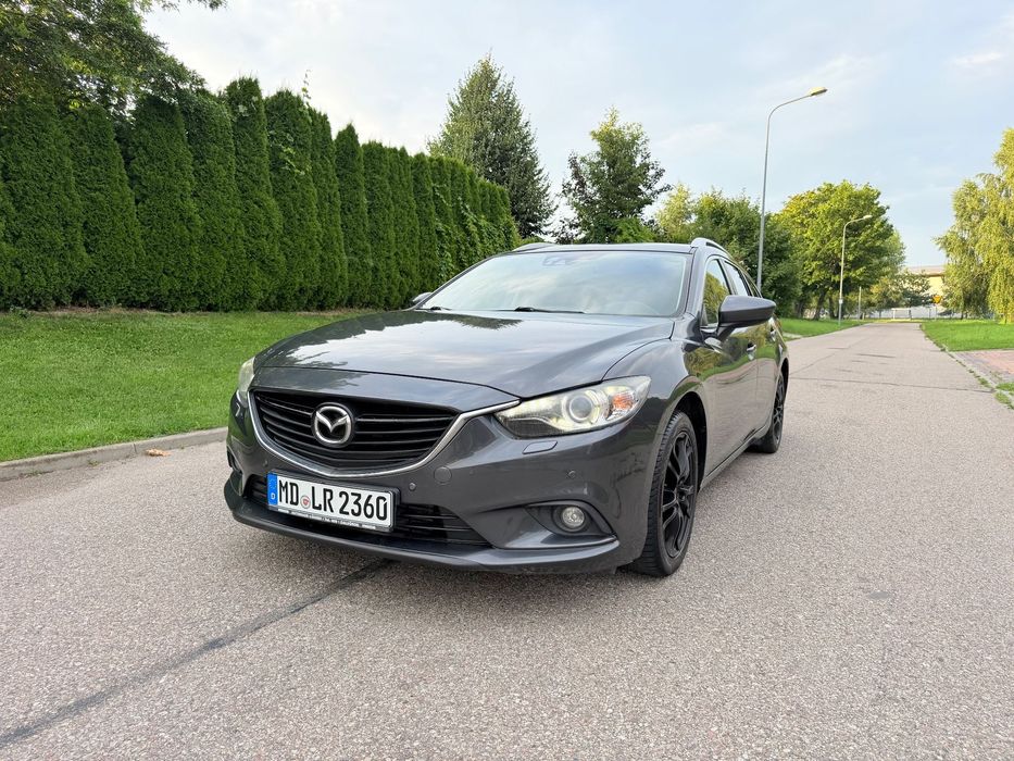 Mazda 6 Diesel/klima/ledy/xenon:navi/perfekcyjny stan Niemiec