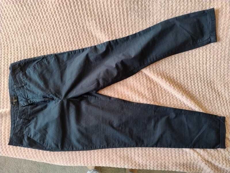 Spodnie Mohito,granatowe