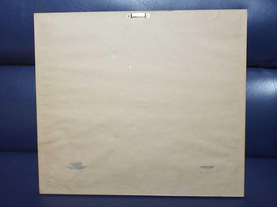 Quadro Artesanato Ponto Cruz - 10 Mandamentos de Deus