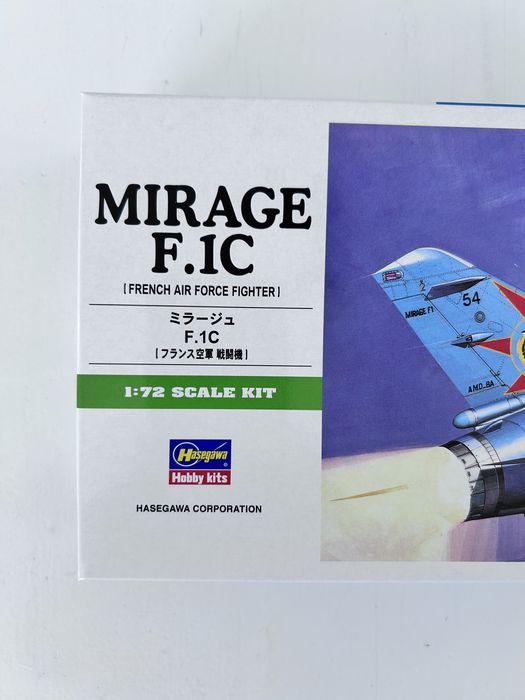 Samolot Mirage F.1C  model do sklejania Hasegawa 00234 B4