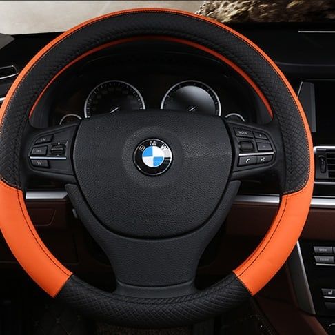 Чехол на руль,чехлы на руль для авто,каркасные чехлы (м)37-39см