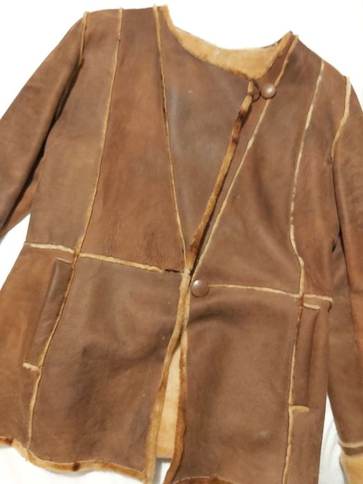 Casaco pele verdadeira