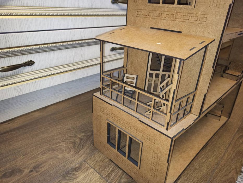 Ляльковий будиночок з фанери