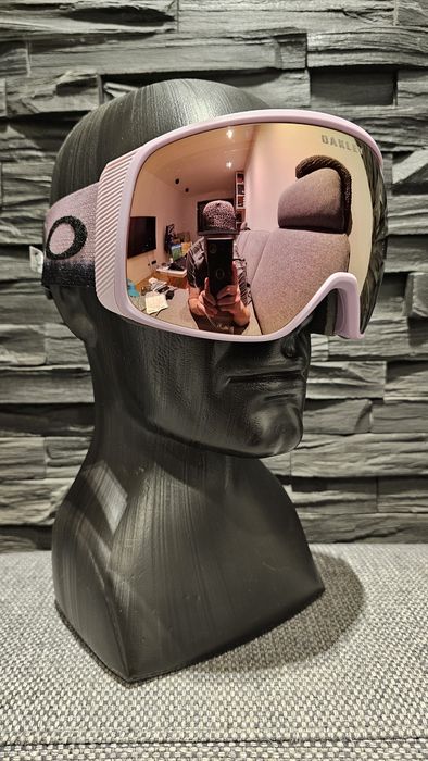 Gogle Oakley CUSTOM Flight Tracker L Toadstool Dip PRIZM Rose Gold S3