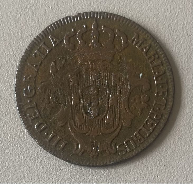 Moeda (2121) D. Maria/Pedro - III Reis 1777