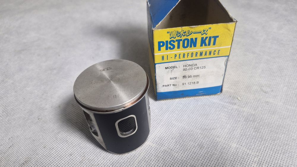 Honda cr 125 tłok Mitaka kuty zestaw cylinder wał kartery skrzynis