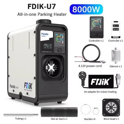 Портативна дизельна автономка Fdik Panda U7 (Вебаста) 8KW 12,24,220В