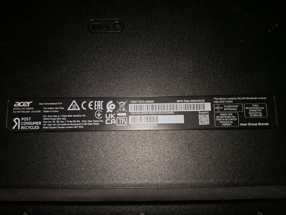 Acer chromebook 514