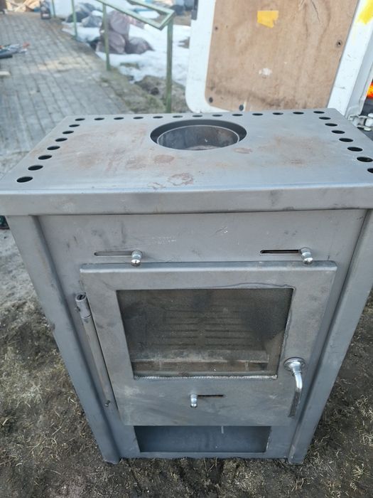 2 Kominki  piec koza