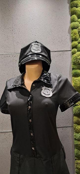 Strój przebranie kostium policjantka