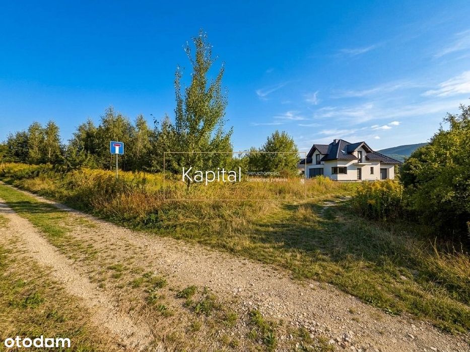 Widok na górę Ślęzę, Prąd, Kanalizacja, Woda,