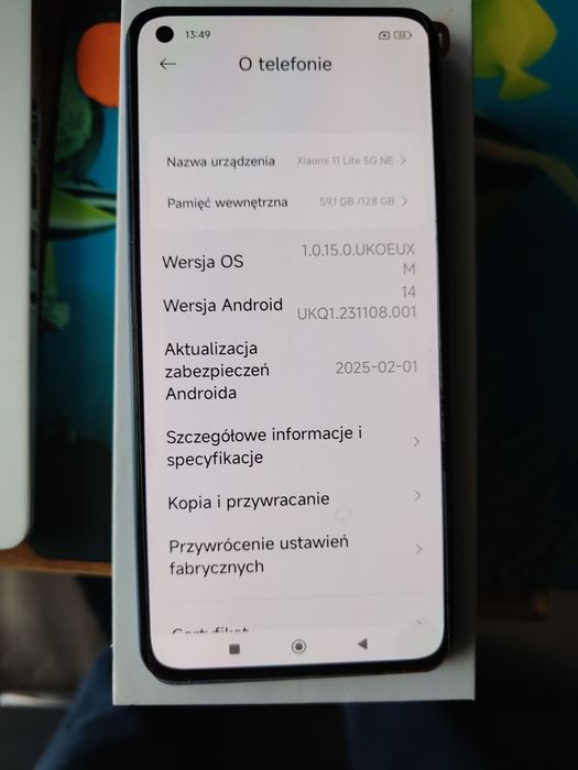 Xiaomi 11 Lite 5G NE sprawny