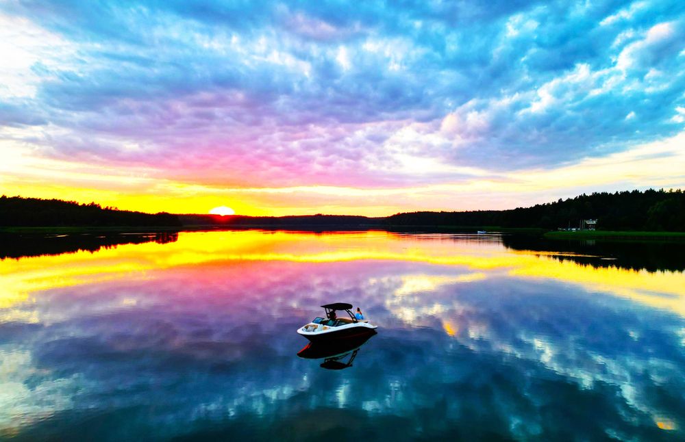 Marina Ostróda IV -super widok na jezioro, klima, ogród/taras, Ostróda