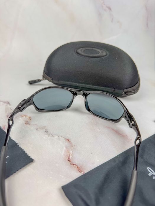Сонцезахисні окуляри Oakley Juliet Black / Спортивные очки Оаклей y2k / Солнцезащитные брендовые очки opium archive