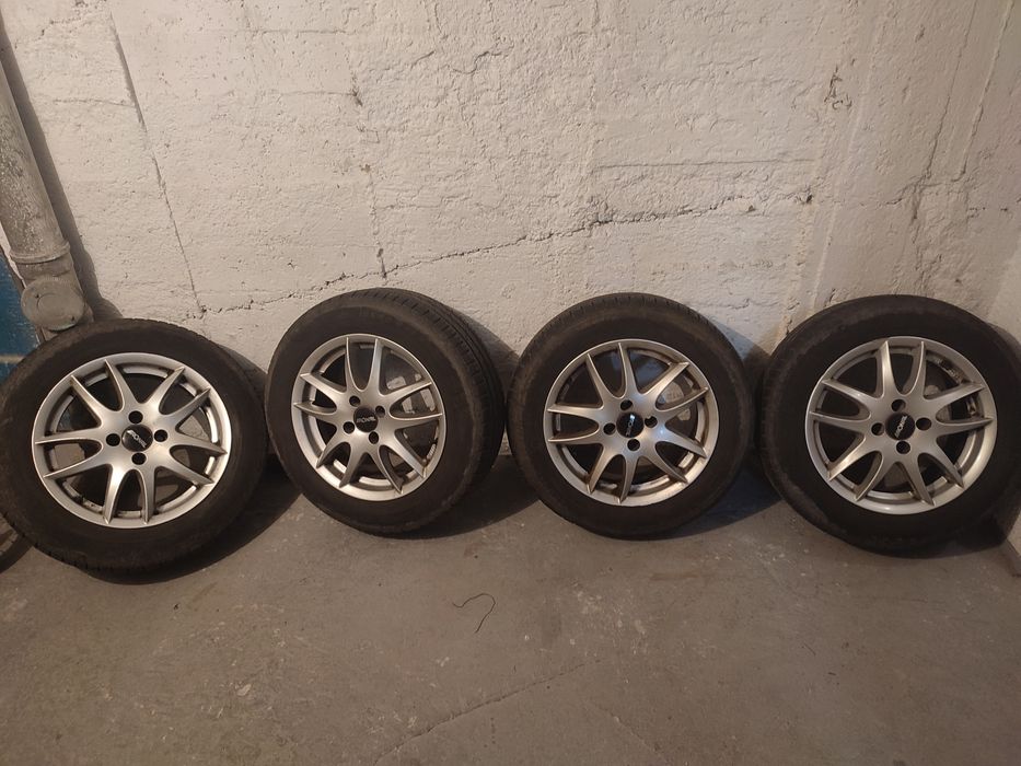 Alufelgi RONAL 15" + Opony Point S 195/60 R15